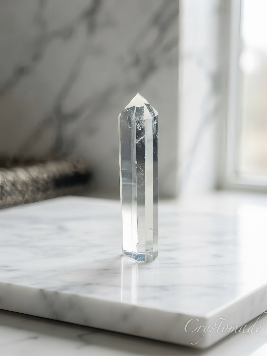 水晶柱｜白水晶｜01